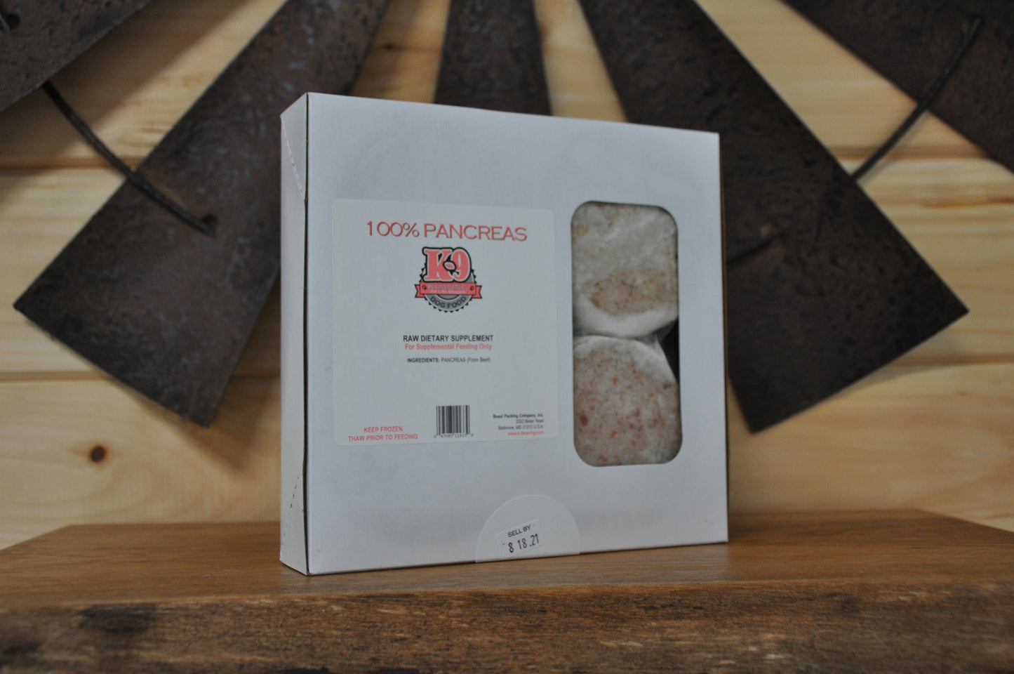 K9 Kraving Pancreas Patties