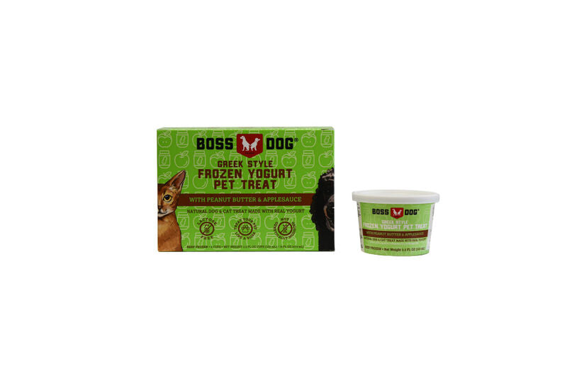 Boss Dog Yogurt 4pk. PB and Applesauce