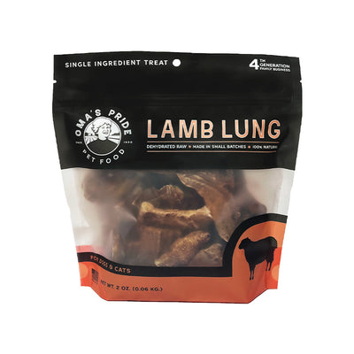 Oma's Pride - 2oz Lamb Lung