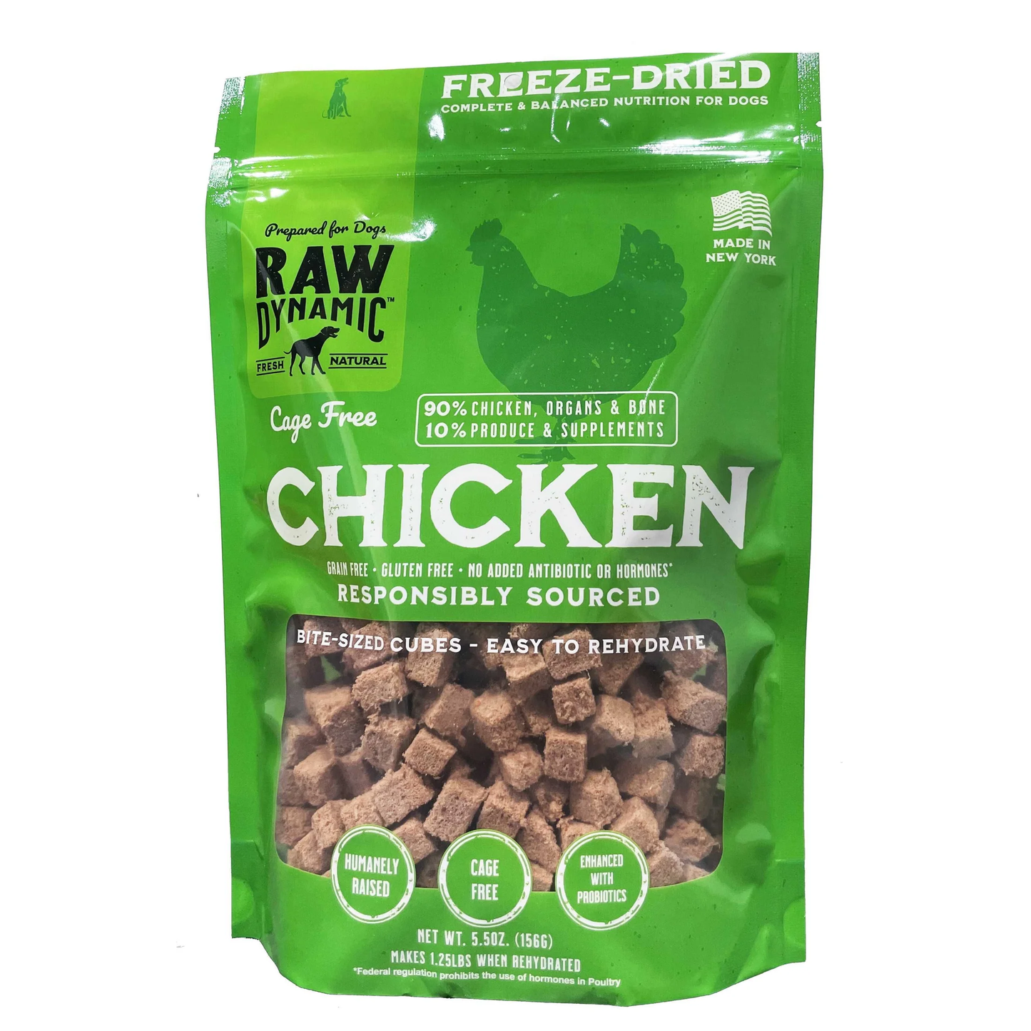Raw Dynamic- Freeze Dried Chicken 14oz