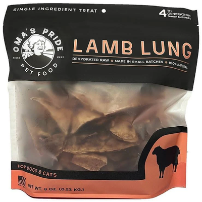 Oma's Pride - 8oz Lamb Lung