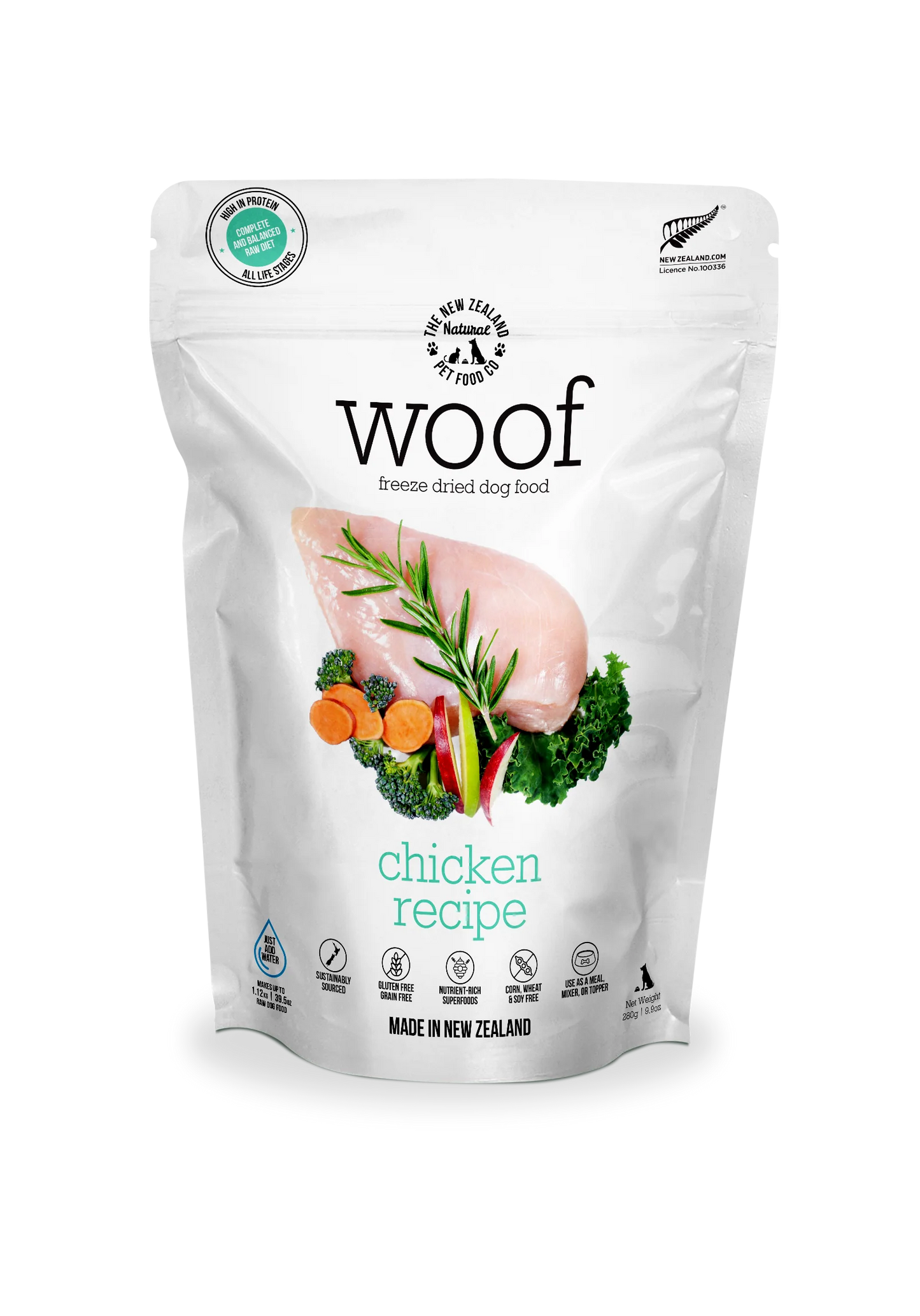 New Zealand Natural - Woof Chicken 9.9oz