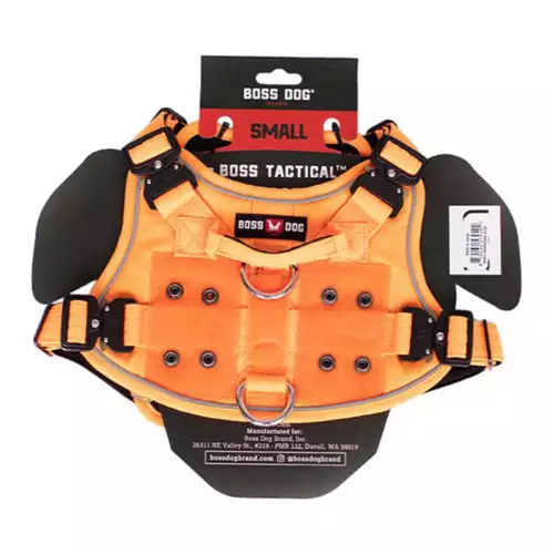 Boss Dog Tactical Harness - Small - Hunter Orange