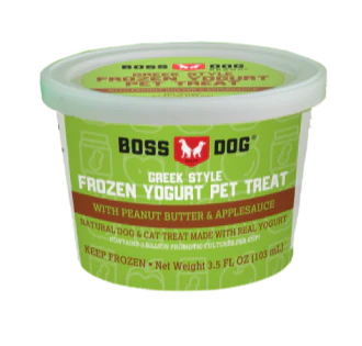 Boss Dog Yogurt Peanut Butter and Applesauce 3.5oz
