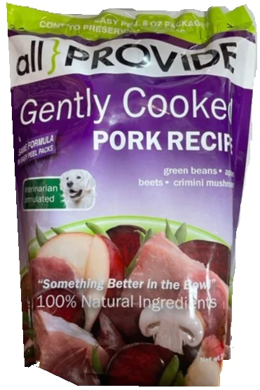AllProvide Frozen Gently Cooked - Pork 2lb