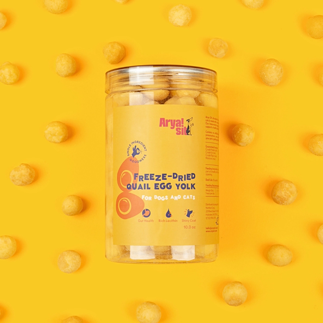 Arya Sit- Freeze Dried Quail Egg Yolk 10oz