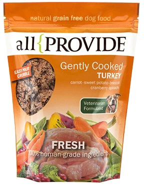 AllProvide Frozen Gently Cooked - Turkey 2lb