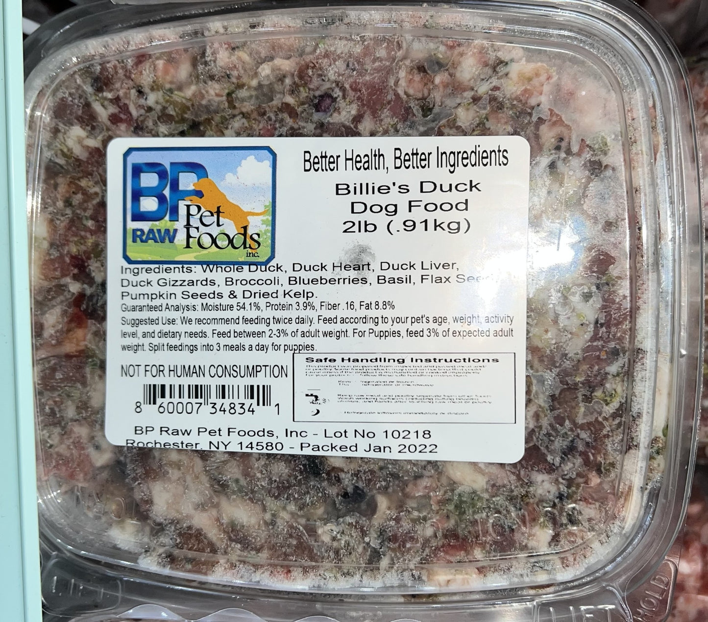 BP Raw- Billies Duck Blend