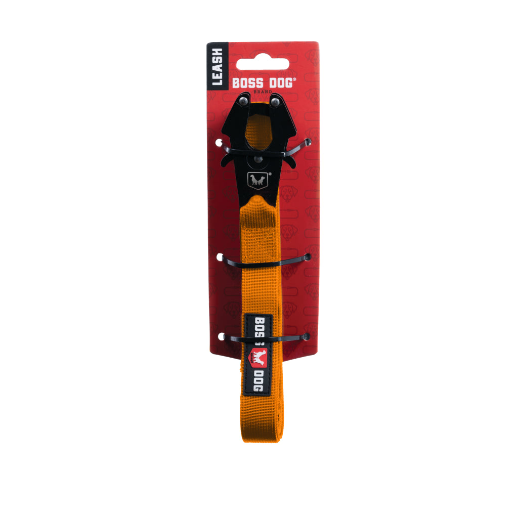 Boss Dog Leash 4FT Hunter Orange