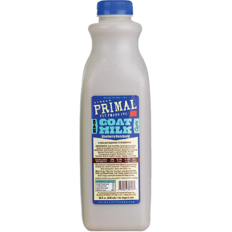 Primal Goat Milk Blueberry Pomegranate 32oz