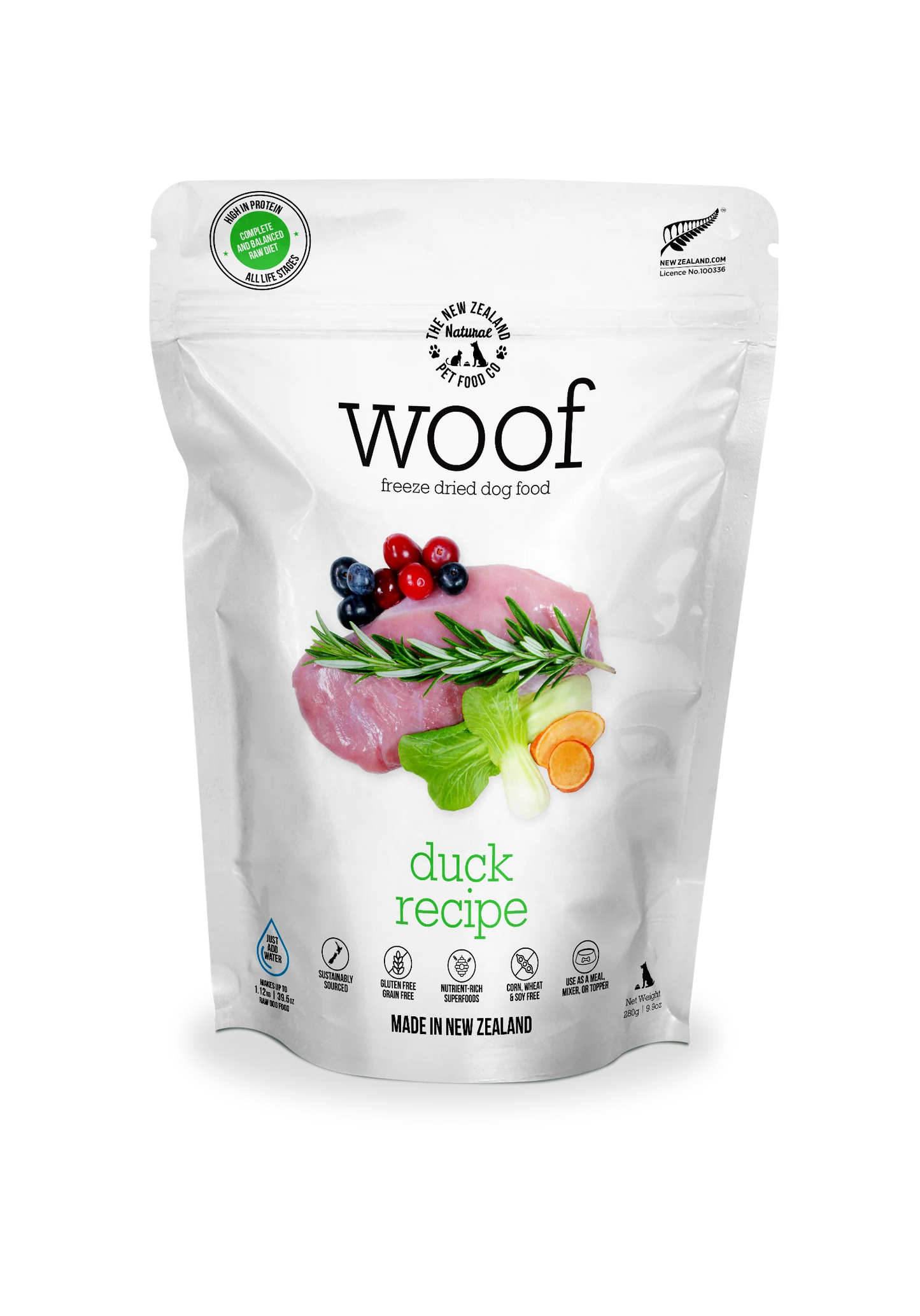 New Zealand Natural - Woof Duck 9.9oz