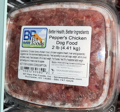 BP Raw- Peppers Chicken Blend