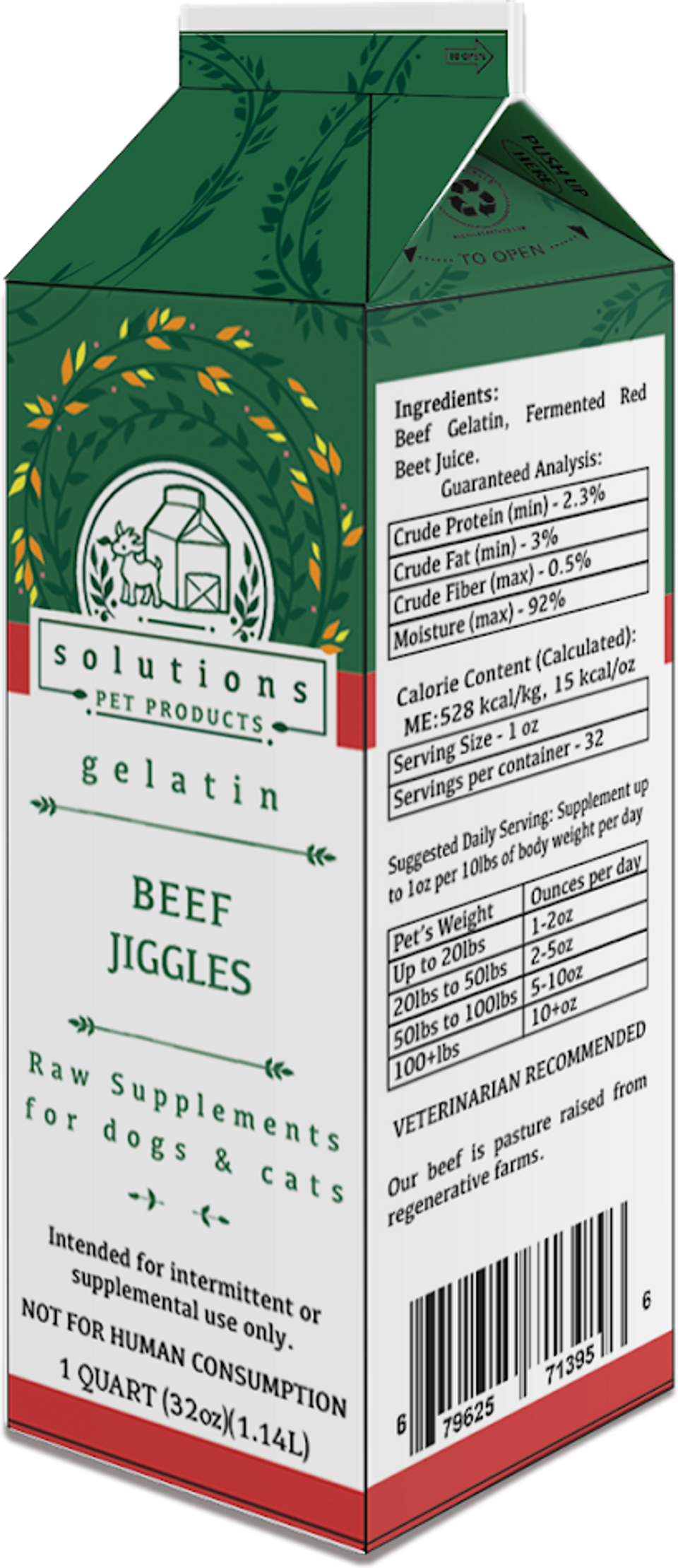 Solutions- Beef Jiggles 32oz