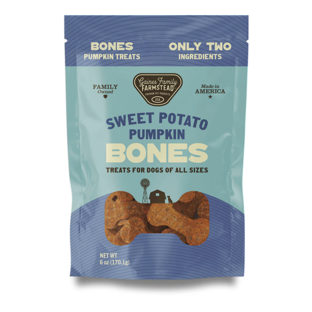 Gaines Sweet Potato & Pumpkin Bones 6oz