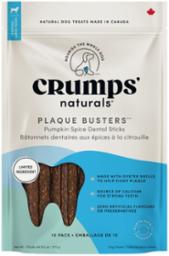 Crumps Plaque Buster - Pumpkin - 10 Pack (7")