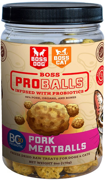 Boss Dog ProBall Pork Jar
