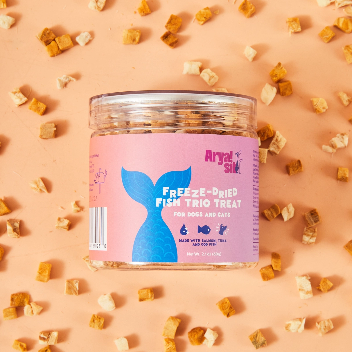 Arya Sit- Freeze Dried Fish Trio (Salmon, Tuna, Cod)