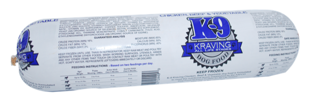 K9 Kraving Chicken, Beef & Vegetable 5lb