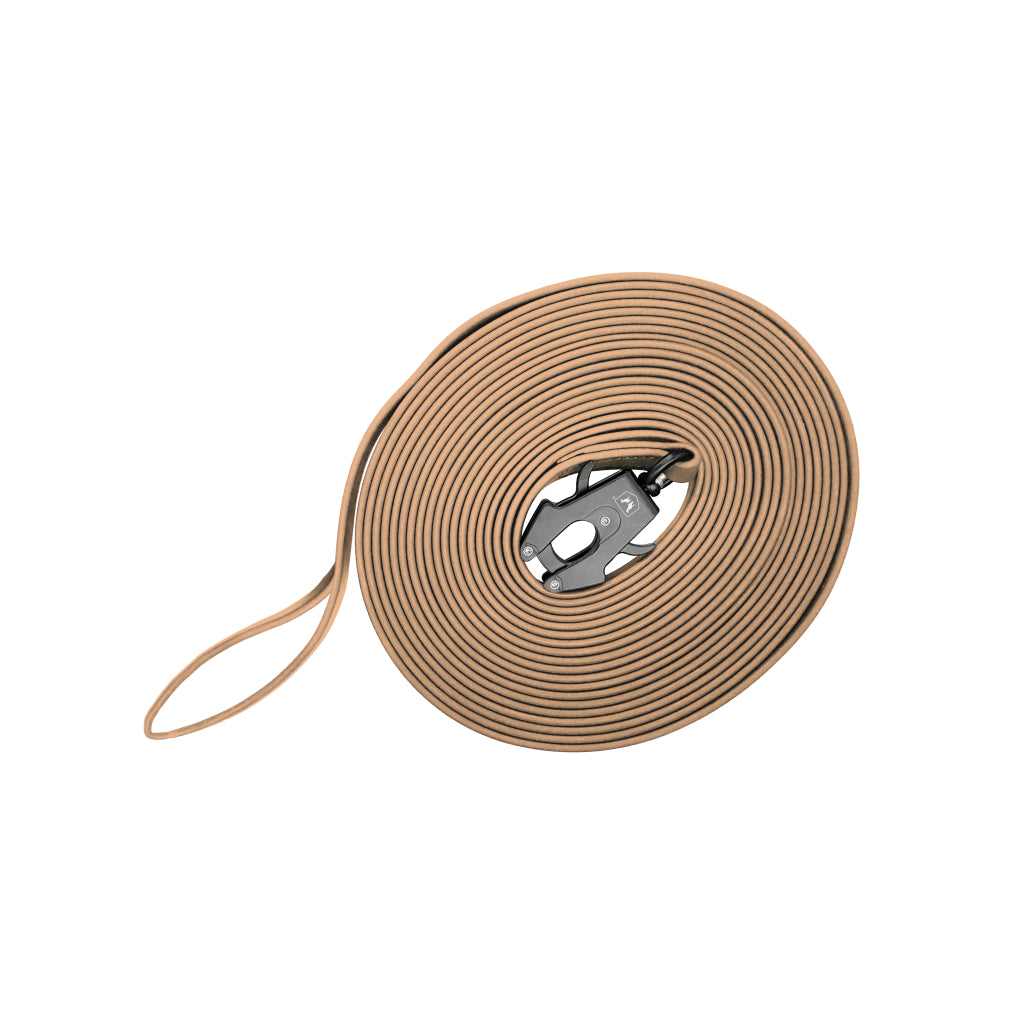 Boss Dog Tactical Tracking Leash - Biothane - 20ft - Tan
