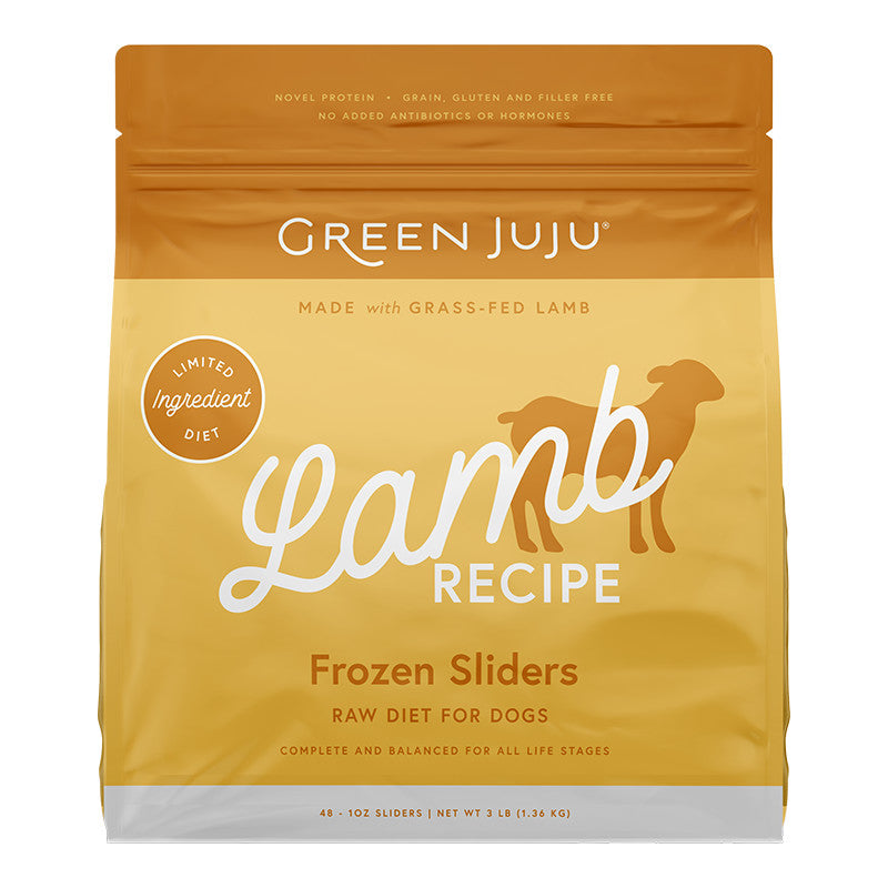 Green JuJu Frozen 1oz Lamb Sliders 3lb