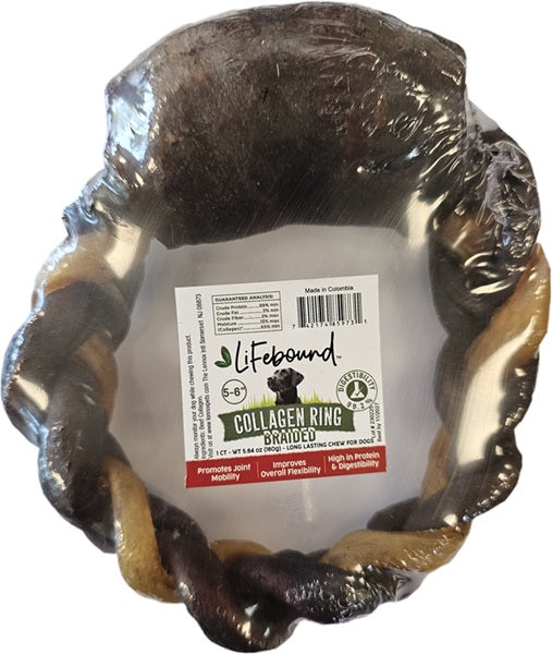 Lennox- 5.6'' Collagen Ring Braided