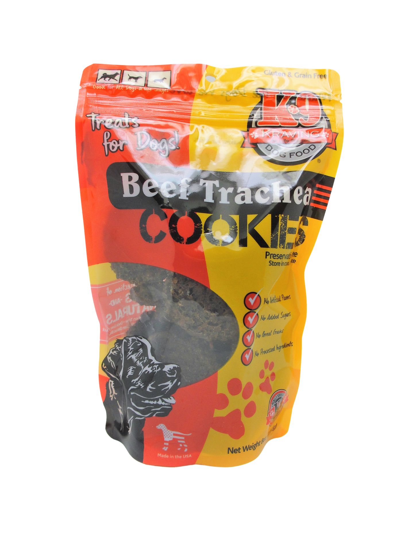 K9 Kraving Beef Trachea Cookies