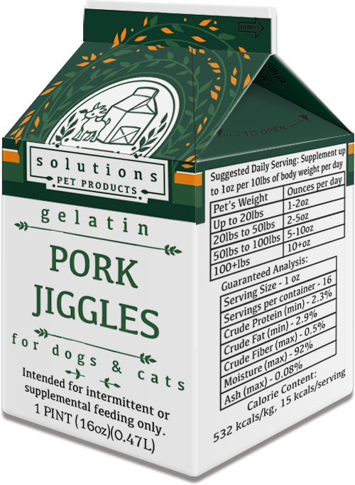 Solutions - Pork Jiggles 16oz