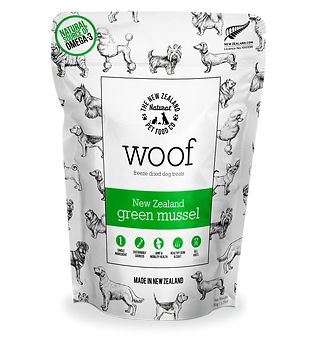 New Zealand Natural - Woof New Zealand Green Mussels Treat