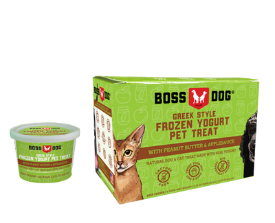 Boss Dog Yogurt 4pk. PB and Applesauce