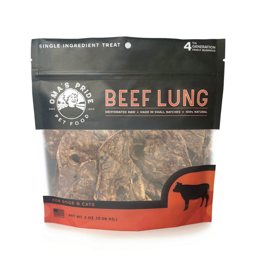 Oma's Pride - 2oz Beef Lung