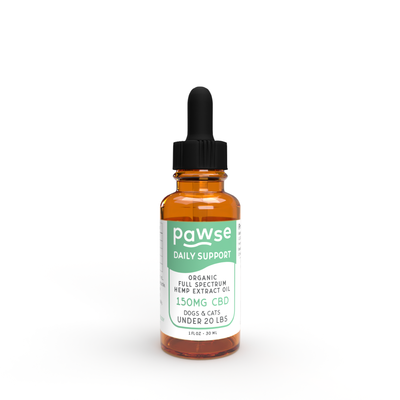 Pawse - Daily Support 150mg Oil (Small Dogs & Cats)