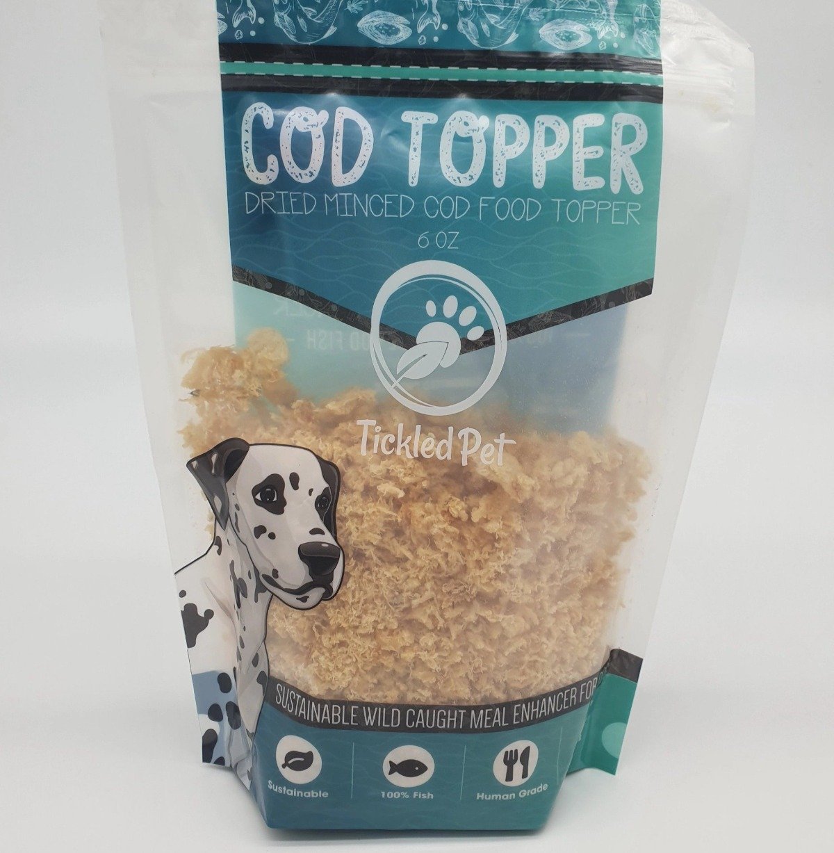 Tickled Pet Cod Topper 6oz