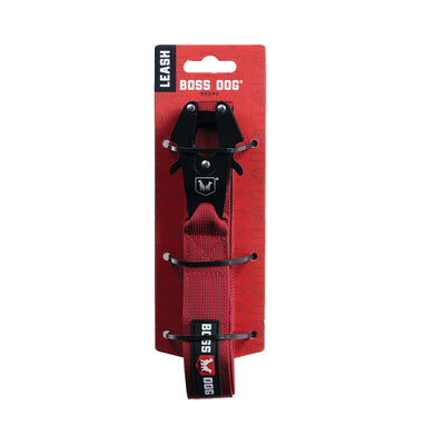 Boss Dog Leash 6FT Red