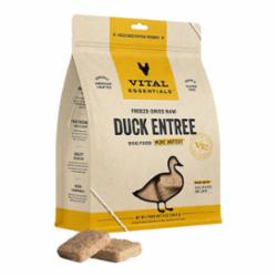 VITAL ESSENTIALS DOG FREEZE-DRIED MINI PATTIES DUCK 14oz