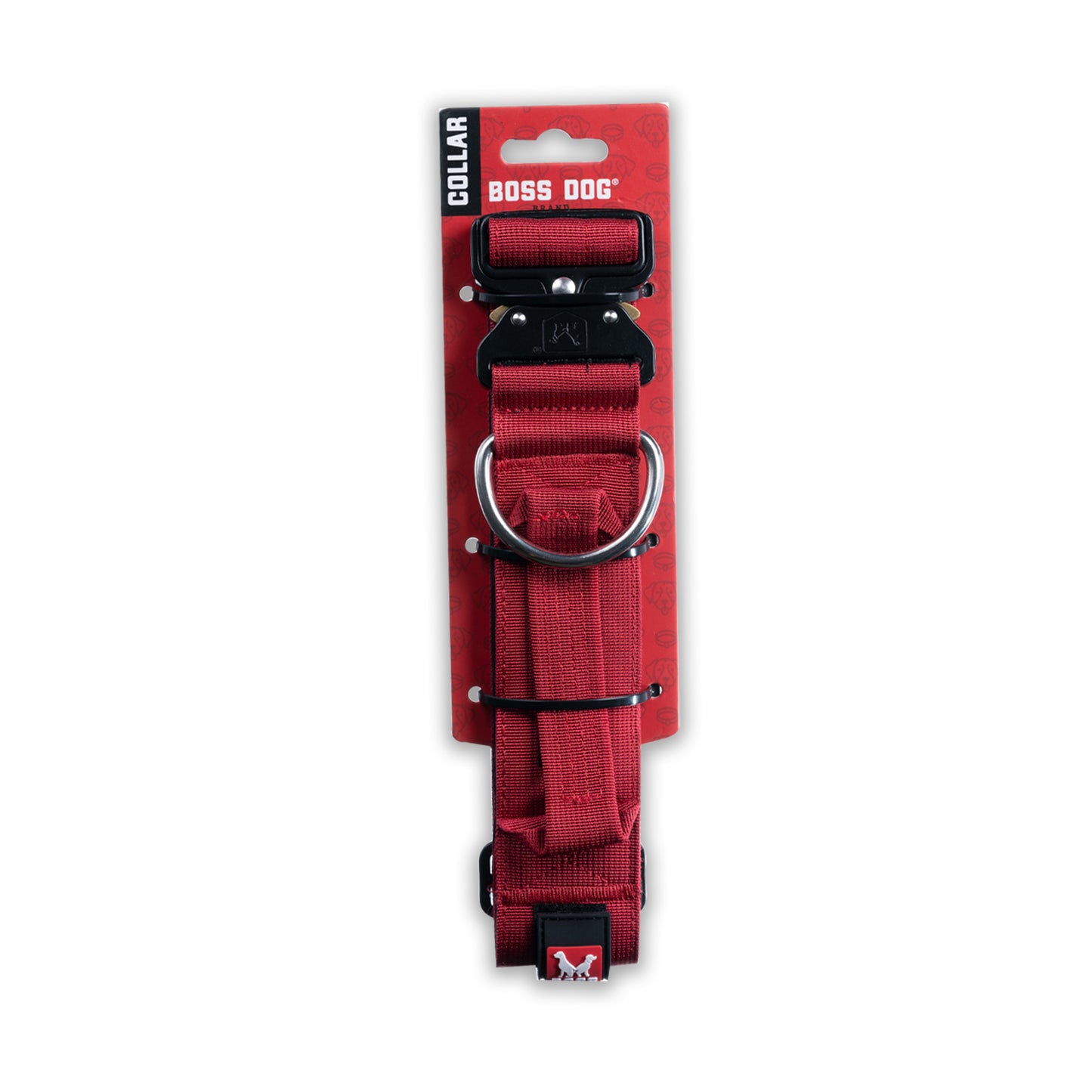 Boss Dog Red Collar 1.5" Medium