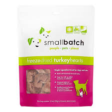 Small Batch Freeze Dried Turkey Hearts 3.5oz