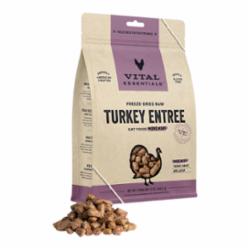 VITAL ESSENTIALS DOG FREEZE-DRIED MINI NIBBLETS TURKEY 14oz