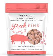 Green Juju Freeze Dried Pork Treats 18oz