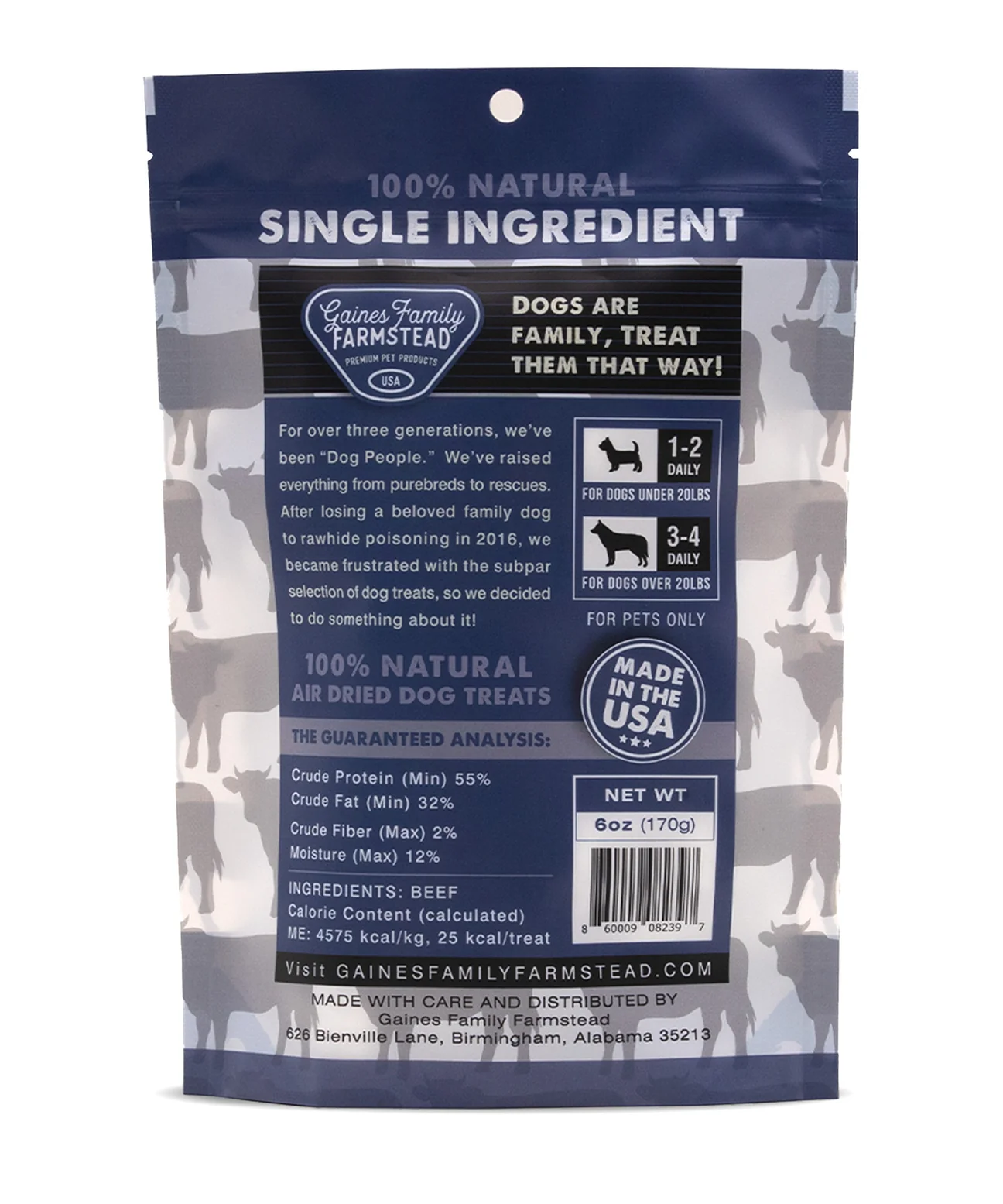 Gaines - Beef Chips 6oz