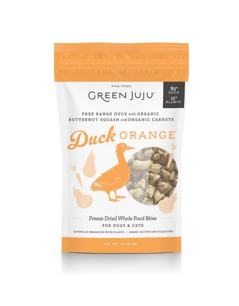 Green Juju Duck Orange Treats 7.5oz