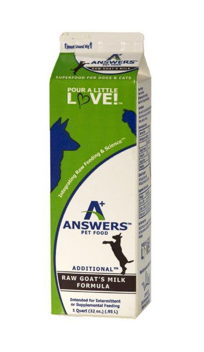 Answers Goat Milk Quart