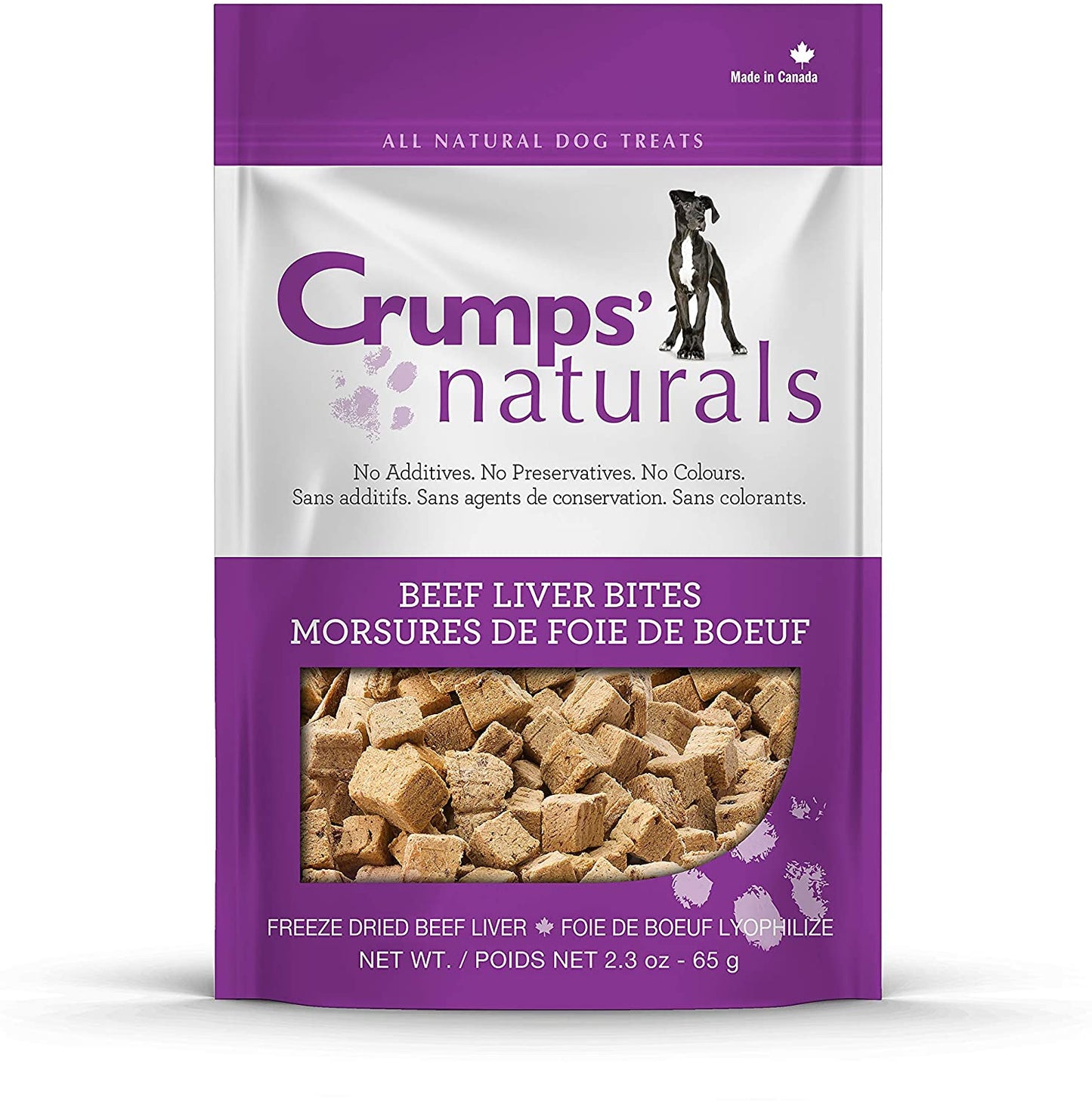 Crumps Beef Liver Bite Treats 2.5oz