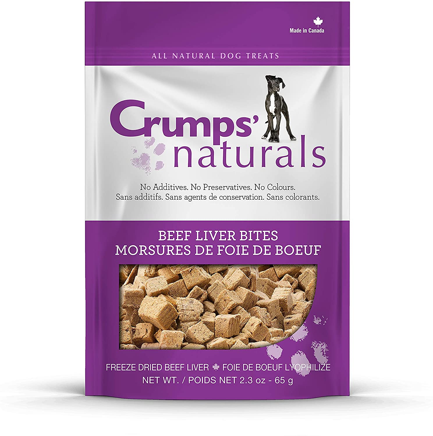 Crumps Beef Liver Bite Treats 2.5oz