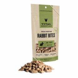 VITAL ESSENTIALS DOG FREEZE-DRIED TREAT BITES RABBIT 2oz