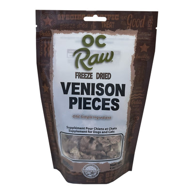 OC Raw Freeze Dried Venison 4oz