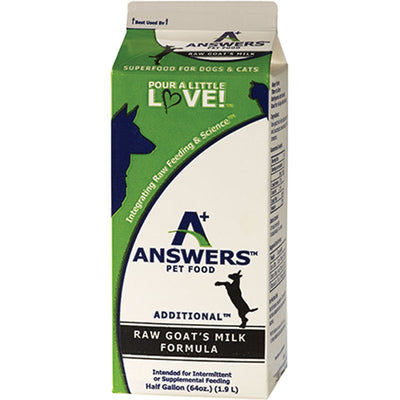 Answers Goat Milk - 1/2 Gallon