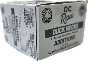 OC Raw Frozen Duck Necks 2lb