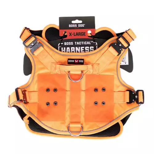 Boss Dog Tactical Harness - XLarge - Hunter Orange