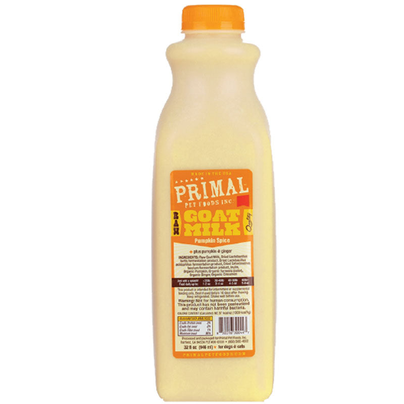 Primal Goat Milk Pumpkin Spice 32oz