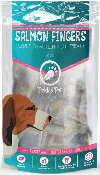 Tickled Pet Salmon Fingers 6oz
